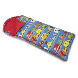 Śpiwór dziecięcy Kampa Childrens Sleeping Bag niebieski Animal Traffic