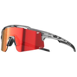 Okulary przeciwsłoneczne 3F Rocket czarny/czerwony grey/red