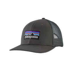 Bejsbolówka Patagonia P-6 Logo Trucker Hat szary Forge Grey