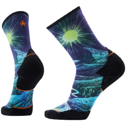 Skarpety Smartwool Trail Run Targeted Cushion Treeline Prin niebieski