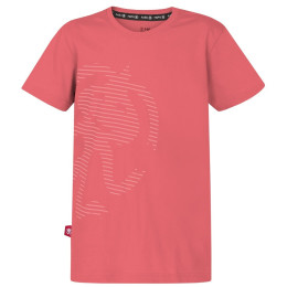T-shirt dziecięcy Rafiki Kailas Jr różowy/bordowy sugar coral