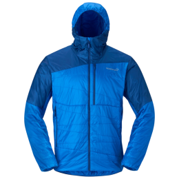 Kurtka męska Norrona falketind thermo40 Zip Hood niebieski Skydiver