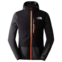 Męska bluza The North Face M Dawn Turn Hybrid Ventrix Midlayer czarny ASPHALTGREY/TNFB/SHCKOR