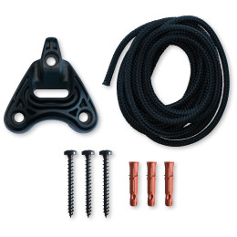 Zestaw montażowy do mocowania La Siesta Uchycení sedačky Home Rope czarny