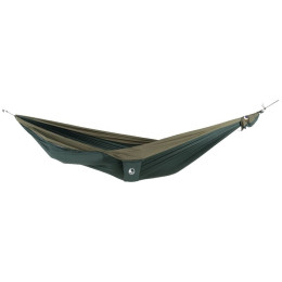 Hamak Ticket to the moon Hammock original/double zielony/brązowy ForestGreen/ArmyGreen