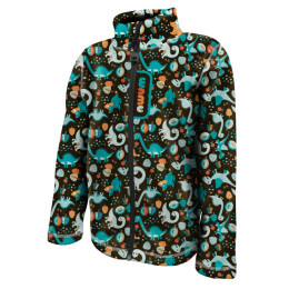 Bluza dziecięca WAMU Dinosauři czarny/brązowy