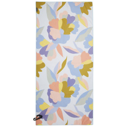 Ręcznik szybkoschnący Regatta Print Mfbre Bch Towl biały/niebieski Abstract Floral Print