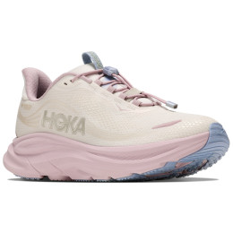 Damskie buty do biegania Hoka Clifton 11 GTX GLM jasnoróżowy Alabaster / Pink Opal