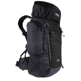 Plecak turystyczny Regatta Highton 35L czarny Black/Ebony