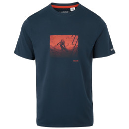Koszulka męska Regatta Fingal Stretch ciemnoniebieski MoonLt Denim