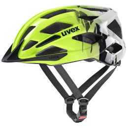 Dziecięcy kask rowerowy Uvex Air Wing 2 żółty/czarny neon yellow-black