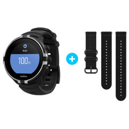 Zegarek Suunto Spartan WHR Baro+Strap czarny Stealth