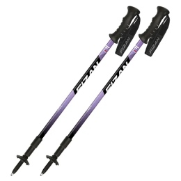 Kije trekkingowe Fizan Trek fioletowy Violet