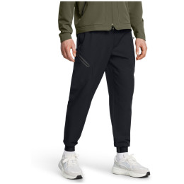 Męskie spodnie dresowe Under Armour Unstoppable Joggers 2024 czarny/szary BLK