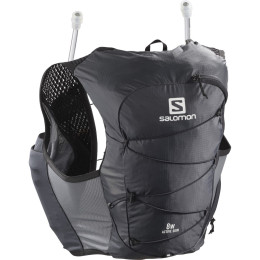 Kamizelka do biegania Salomon Active Skin 8 W Set czarny Ebony