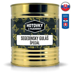 Danie główne Hotovky z plechovky Gulasz segedyński special 800g