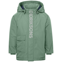 Dziecięca kurtka zimowa Didriksons Talvi Kids Jkt 2 Dark Moss ciemnozielony Dark Moss