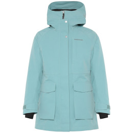 Damska zimowa parka Didriksons Harriet Wns Parka jasnoniebieski Factory Blue