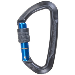 Karabinek Climbing Technology Lime SG szary/niebieski grey/blue