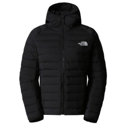 Kurtka damska The North Face W Belleview Stretch Down Hoodie czarny/biały Tnf Black-Npf