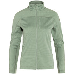 Bluza damska Fjällräven Abisko Lite Fleece Jacket W jasnozielony Misty Green