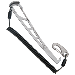 Klucz do kości Wild Country Pro Key With Leash srebrny