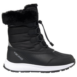Dziecięce buty zimowe Viking Outdoor Footwear Equip Warm WP Zip Black/Granite czarny/szary Black/Granite
