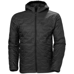 Kurtka zimowa męska Helly Hansen Lifaloft Hooded Insulator Jack czarny BlackMatte