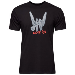 Koszulka męska Black Diamond M Bd Rock On Ss Tee czarny Black