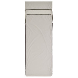 Wkład do śpiwora Sea to Summit Silk Blend Sleeping Bag Liner - Rectangular w/ Pillow Sleeve jasnoszary Moonstruck Grey