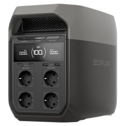 Przenośna stacja zasilania EcoFlow Delta 3 czarny černá