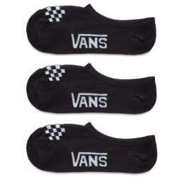 Damskie skarpety Vans Wm Classic Canoodle (1-6) 3Pk czarny Black/White