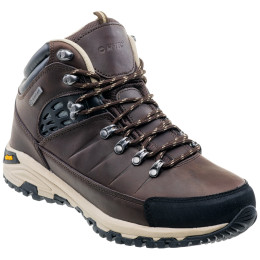 Buty męskie Hi-Tec Lotse Mid WP brązowy Brown/Black/Beige