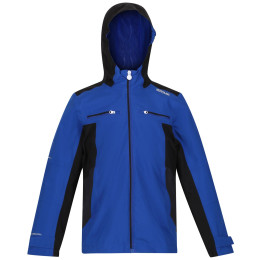 Kurtka dziecięca Regatta Jnr Highton Jk II niebieski/czarny Surfspry/Blk