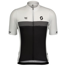 Męska koszulka kolarska Scott Jersey M's RC Team SS biały/czarny white/black
