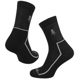 Skarpetki MOOA Merino Forest czarny Black