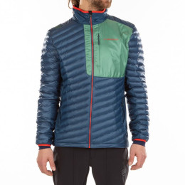 Kurtka męska La Sportiva Krush Primaloft Jkt M niebieski/zielony Opal/Grassgreen