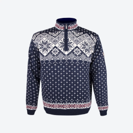 Sweter Kama 4082 ciemnoniebieski navy