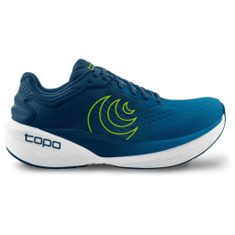 Buty do biegania dla mężczyzn Topo Phantom 4 Wide niebieski/zielony Blue / Lime