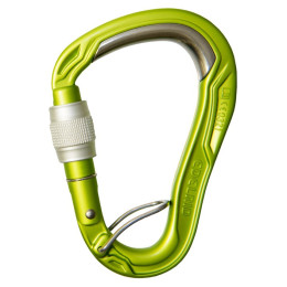 Karabinek Edelrid HMS Bulletproof Screw FG zielony oasis