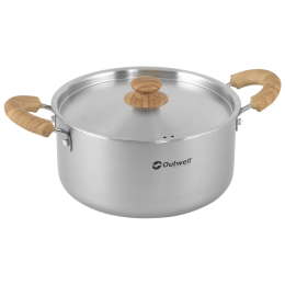 Garnek Outwell Feast Ceramic Pot 3 L srebrny Black & Grey