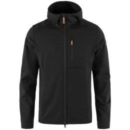 Męska bluza Fjällräven Keb Fleece Hoodie czarny Black