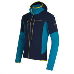 Męska bluza La Sportiva Session Tech Hoody M (2023) niebieski/jasnoniebieski Night Blue/Crystal