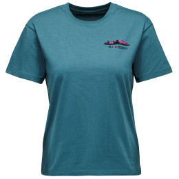 Koszulka damska Black Diamond W Mountainscape SS Tee