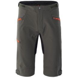 Męskie spodenki rowerowe Radvik Xray Shorts GTS zarys Forest Night/Tangarine Tango