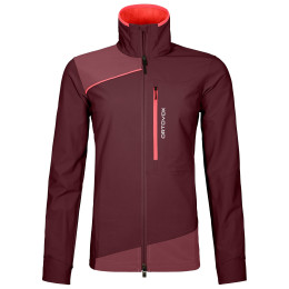 Kurtka damska Ortovox W's Pala Light Jacket czerwony Winetasting