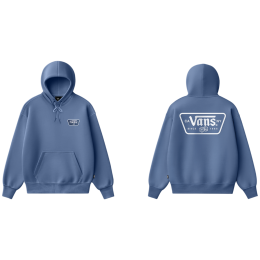Bluza męska Vans Knu Patch Pullover niebieski True Navy