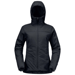 Kurtka zimowa damska Norrona femund thermo60 Zip Hood czarny Caviar Black