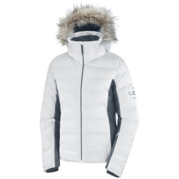 Kurtka damska Salomon Stormcozy Jacket W biały White