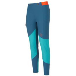 Damskie legginsy La Sportiva Camino Tight Pant W niebieski Storm Blue/Lagoon